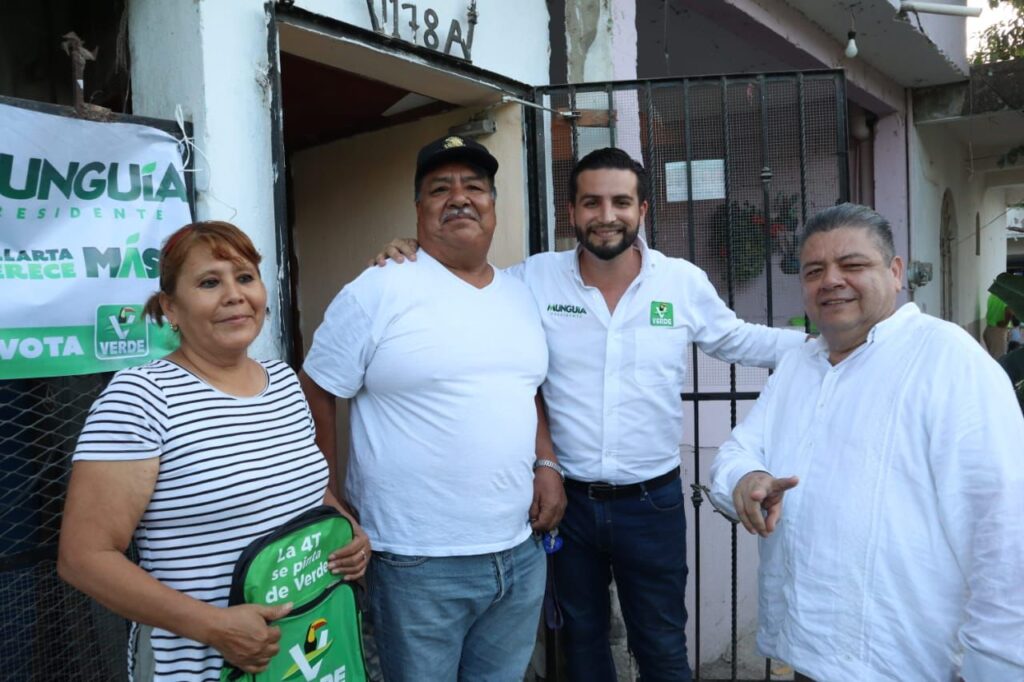 Luis Munguía, ha consolidado su apoyo en las colonias San Esteban y Lázaro Cárdenas,