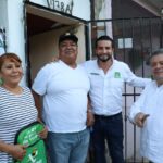 Luis Munguía, ha consolidado su apoyo en las colonias San Esteban y Lázaro Cárdenas,