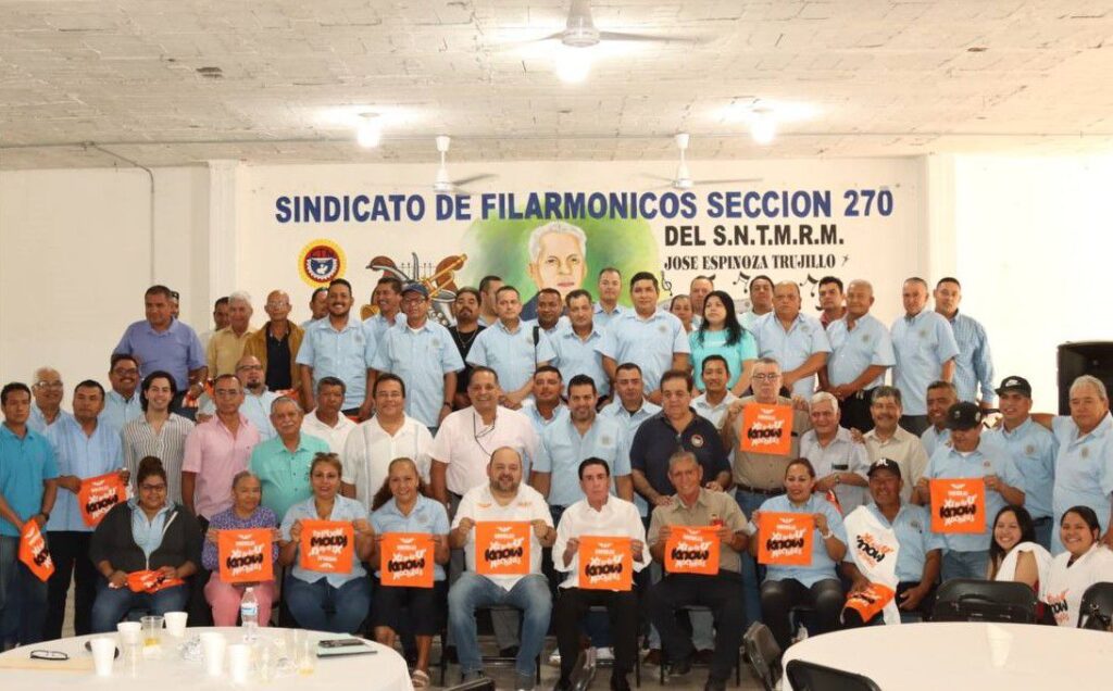 Sindicato Gastro-Hotelero de la CTM  une su fuerza a Ramón Guerrero
