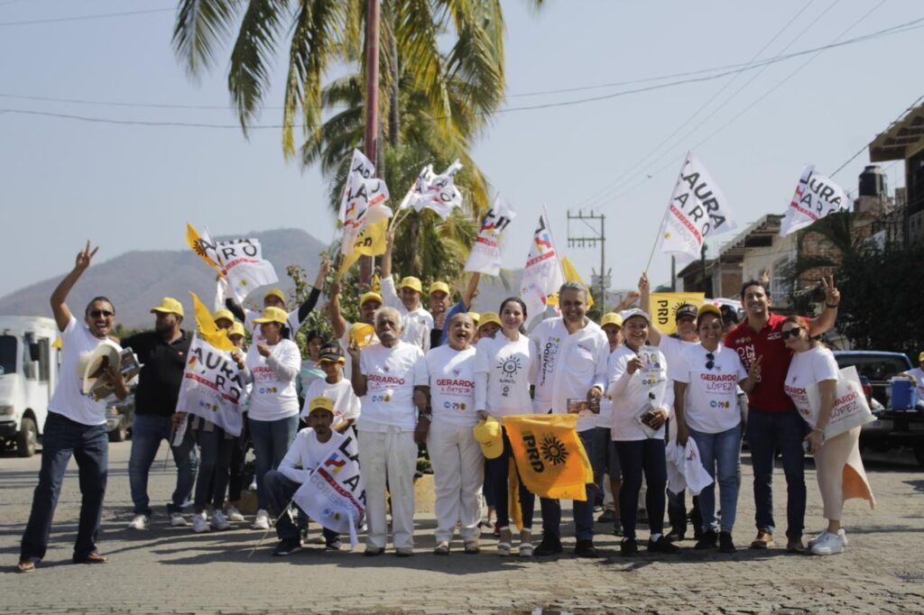 Gerardo López respalda arranque de campañas en la costa de Jalisco