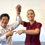 Claudia Sheinbaum pide el voto para Chuyita López