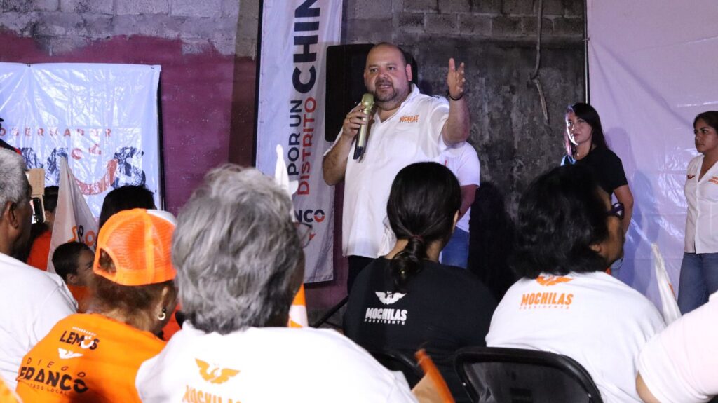Voto por “El Mochilas” ¡porque él sí cumple!