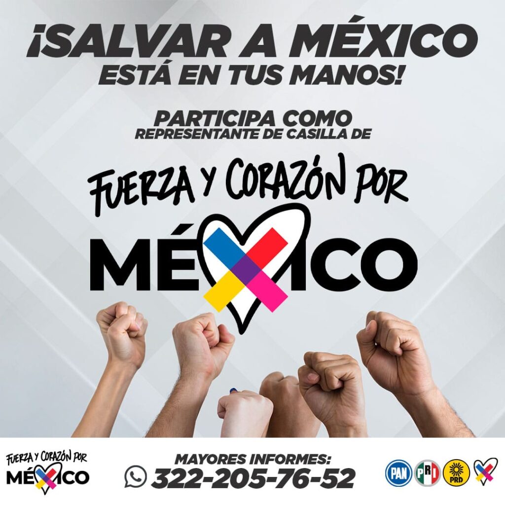 ¡Fuerza y Corazón por México!