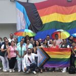 Colocada Bandera LGBTQ+ en el Hospital General de Zona 42 del IMSS en Puerto Vallarta