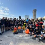 Guardavidas al rescate de Ballenas Enmalladas