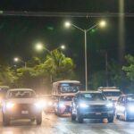 Inaugura Munguía importante obra de alumbrado público en Av. México