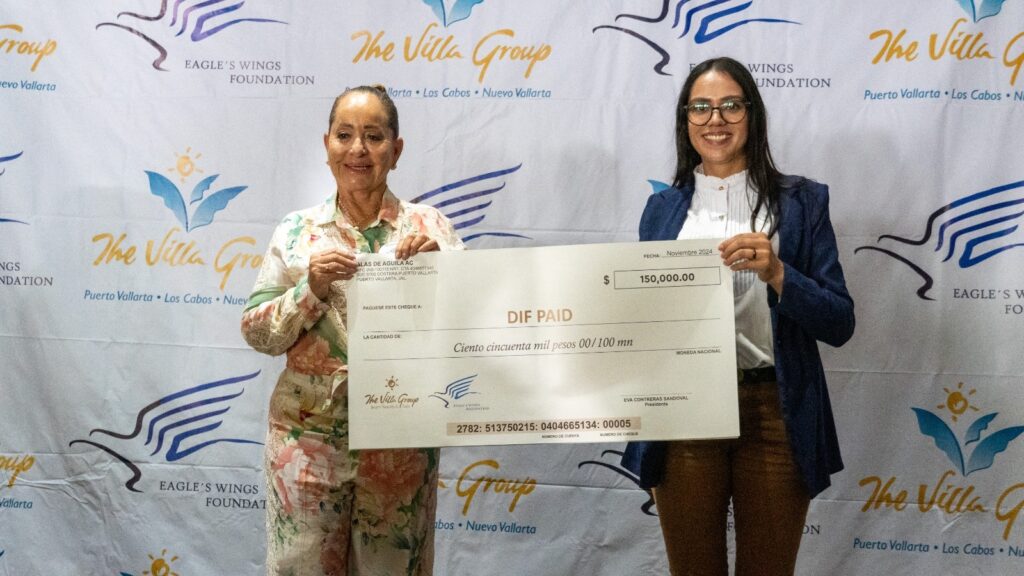 Recibe DIF Vallarta donación de Alas de Águila