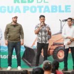 Celebran vecinos la llegada del agua potable a Las Vistas