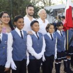 Encabeza Luis Munguía ceremonia de conmemoración del Día de la Bandera Nacional