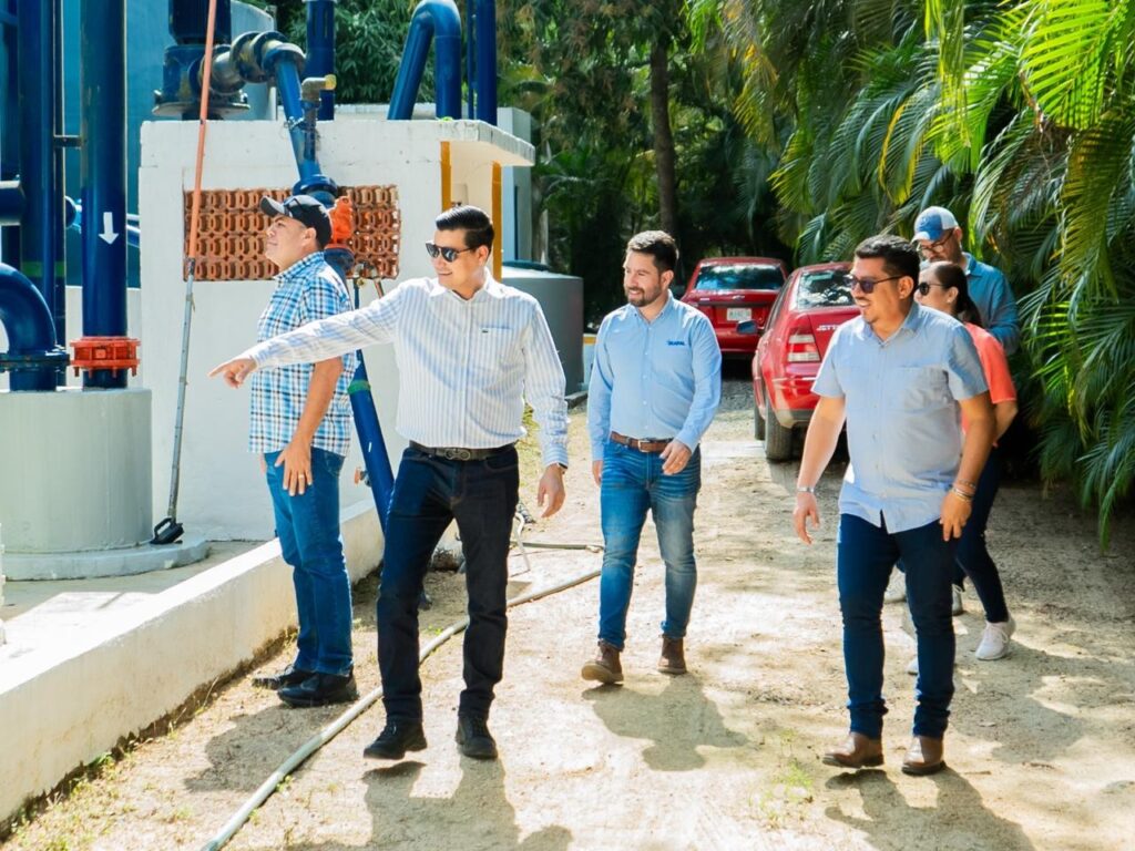 Supervisan funcionamiento de Planta Potabilizadora Mismaloya
