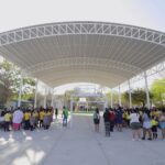 Gracias, alcalde Luis Munguía, por nuestro domo: Alumnos