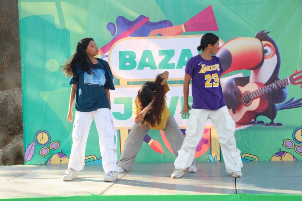 Talento juvenil brilló en la Sexta Edición del Bazar Joven en el Parque Lineal