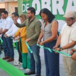 Luis Munguía inaugura pavimentación de la calle Juárez en delegación de Las Palmas