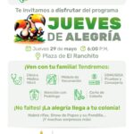 “Jueves de la Alegría” llegará al Ranchito ¡todos invitados!