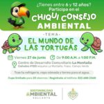 Descubre el mundo de las tortugas en la 3ra edición del ChiquiConsejo Ambiental