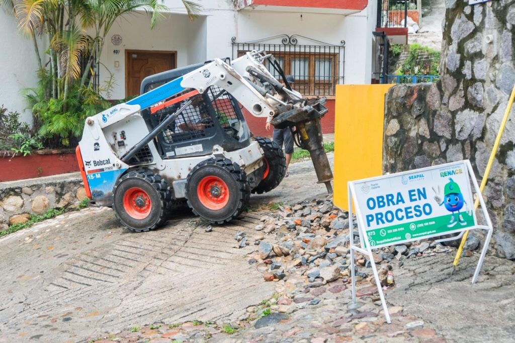 SEAPAL Vallarta atiendió con prontitud ruptura en línea de bombeo del Tanque Aguacate