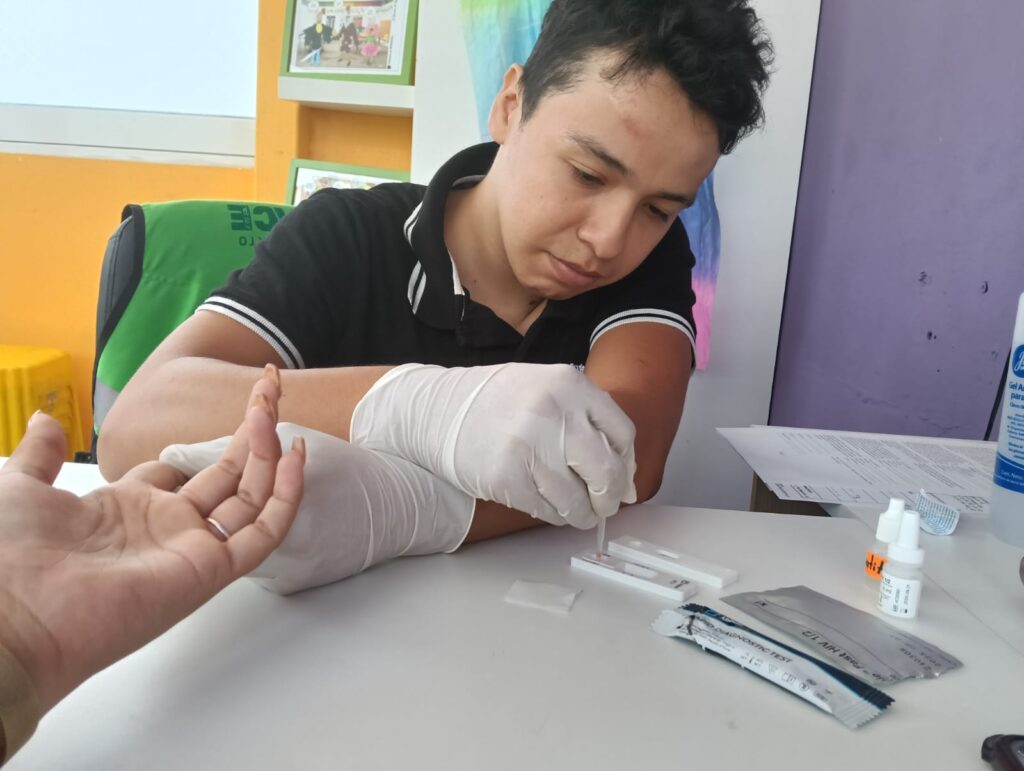 Jefatura de la Diversidad Sexual promueve la salud con pruebas rápidas