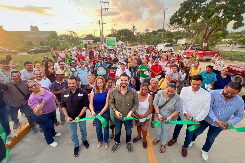 Munguía cumple promesa de campaña con primera etapa de la Avenida Federación