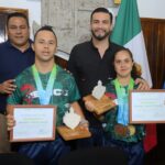 Luis Munguía reconoce a atletas destacados del deporte adaptado
