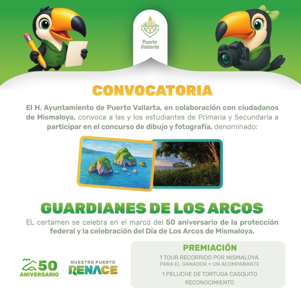 Dibuja, fotografía o graba: súmate a la defensa de Los Arcos de Mismaloya