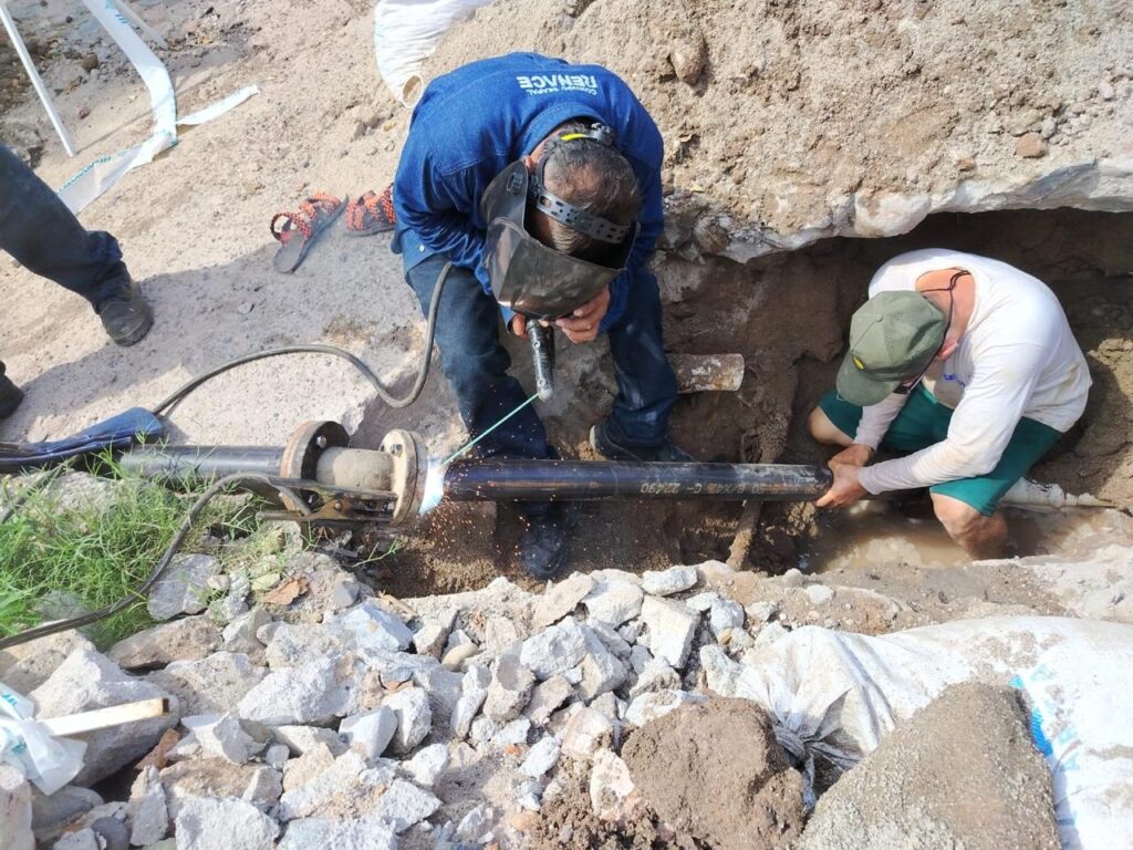 Construye SEAPAL sifones para mejorar continuidad del agua en El Pitillal