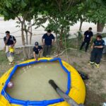 Refuerzan capacitación en Protección Civil y Bomberos con prácticas especializadas