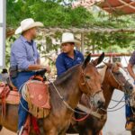 El Colorado se viste de fiesta para sus tradicionales paseadas