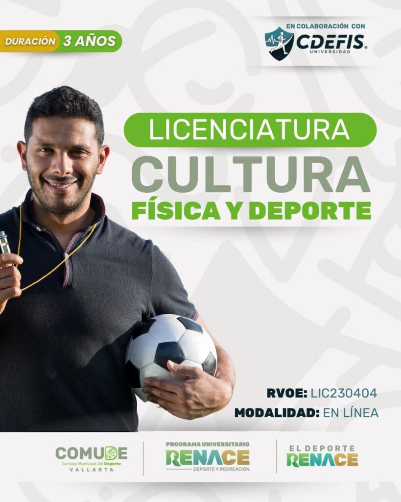 Estudia Cultura Física y Deporte con el programa RENACE