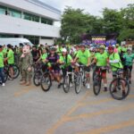 Más de mil personas se unieron a la rodada ciclista por la paz en Vallarta