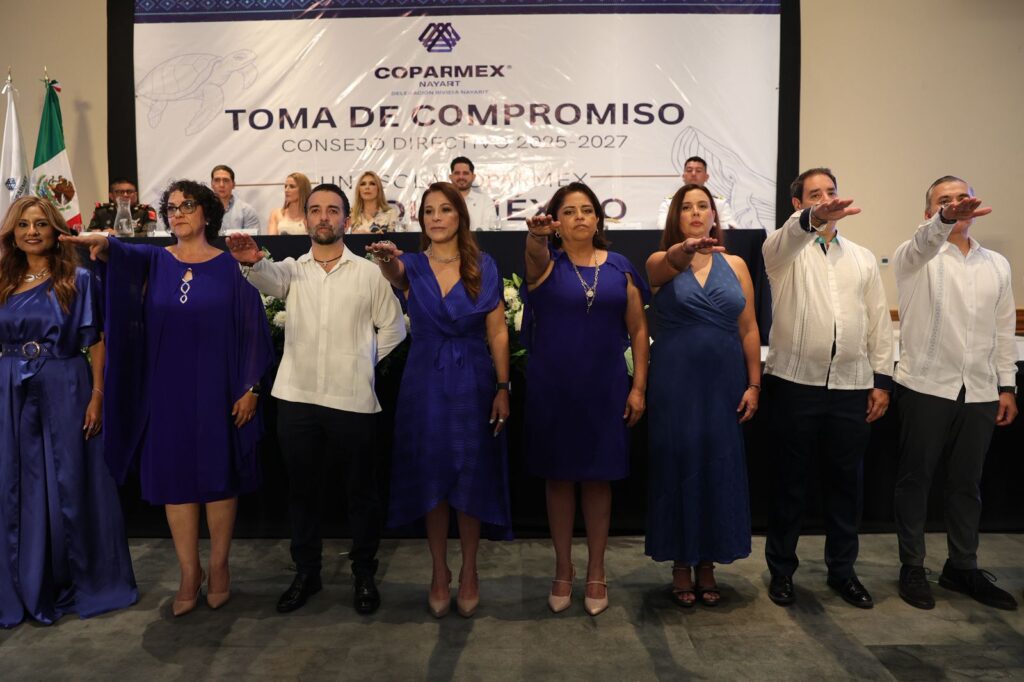 Coparmex y Riviera Nayarit se reactiva con una histórica toma de compromiso