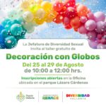 ¡A inflar la creatividad! Taller gratuito de decoración de globos