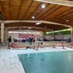 El Polideportivo de la Bobadilla, listo para recibir a los atletas tras las lluvias