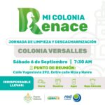 Mi Colonia Renace llega a Versalles con limpieza y descacharrización