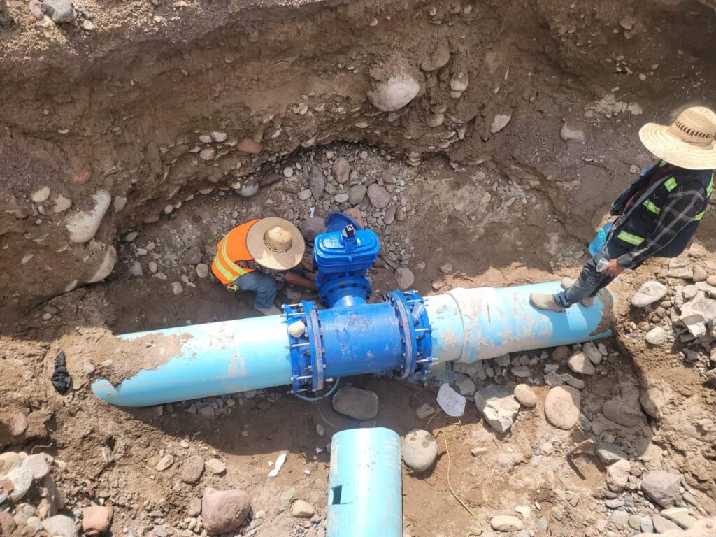 Moderniza SEAPAL redes de agua potable en la Avenida Federación
