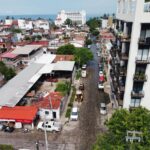 Inician trabajos para canalizar aguas subterráneas en la calle Guatemala