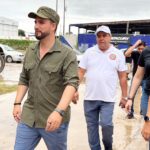 Luis Munguía recorre zonas afectadas y anuncia apoyo inmediato