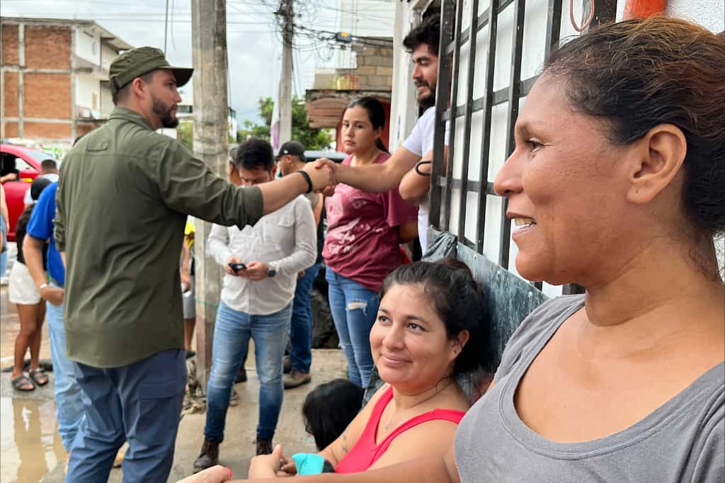 “Si respondió y de inmediato”: familias afectadas reconocen el apoyo del presidente