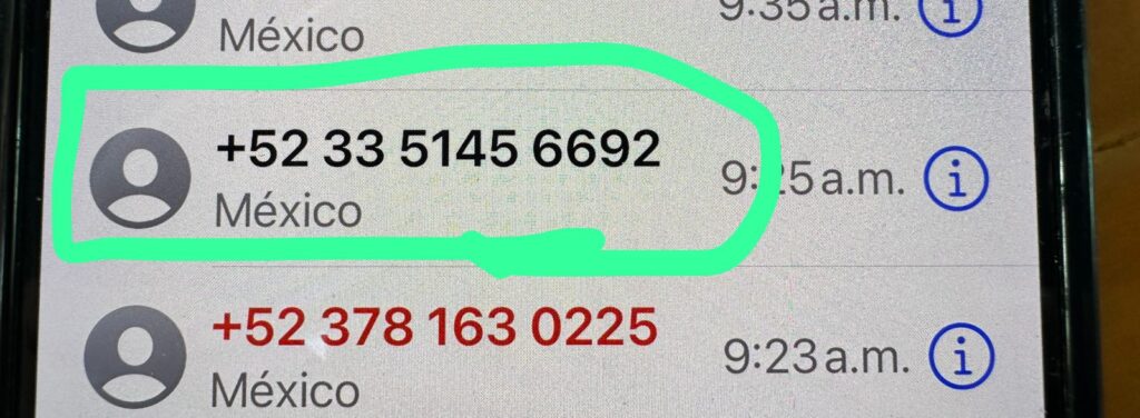Alerta ciudadana: Hacen llamadas de extorsión usando el nombre de Luis Munguía