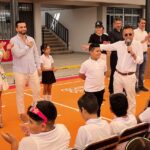 Pablo Lemus y Luis Munguía inauguran la Escuela Primaria Prisciliano Sánchez en El Progreso