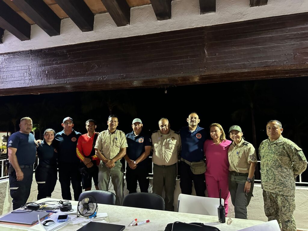 Levantan Puesto de Mando en Vallarta tras el paso del huracán Priscilla