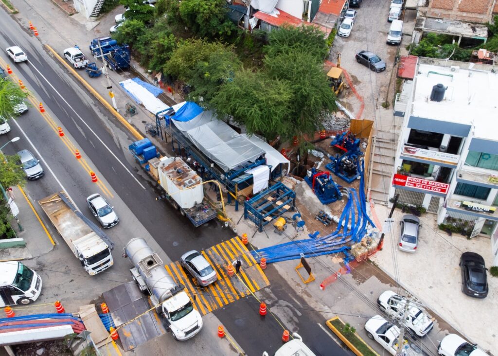 Avanza obra del Colector Centro–Norte en el Libramiento