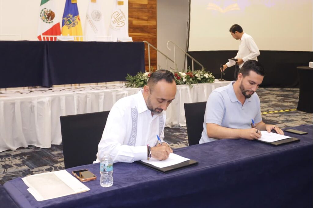 Luis Munguía firma convenio para fortalecer la justicia en Puerto Vallarta