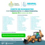 SEAPAL Vallarta atiende ruptura en línea principal que afecta el suministro en la parte alta de El Pitillal
