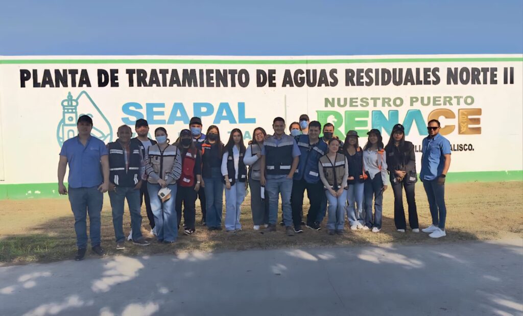 SEAPAL Vallarta recibe a estudiantes universitarios en la PTAR Norte II