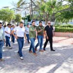 Luis Munguía supervisa avances de las obras Avenida México y Malecón dos