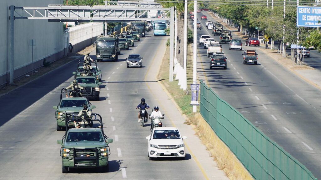 Refuerzan seguridad en Puerto Vallarta con llegada de elementos del ejército