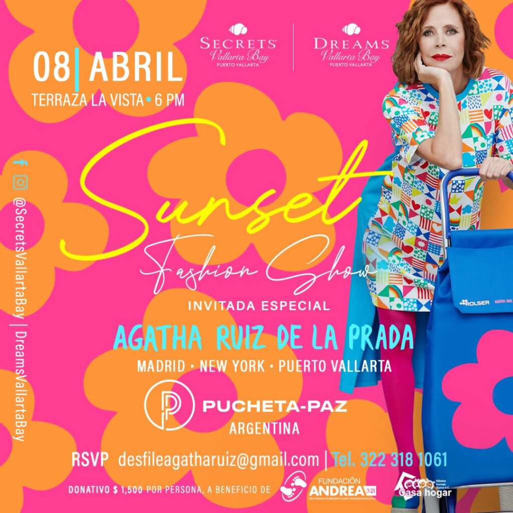 Segunda edición del Sunset Fashion Show: moda y solidaridad se unen en Puerto Vallarta
