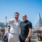 *El exfutbolista y campeón mundial brasileño Roberto Carlos visitó Puerto Vallarta *