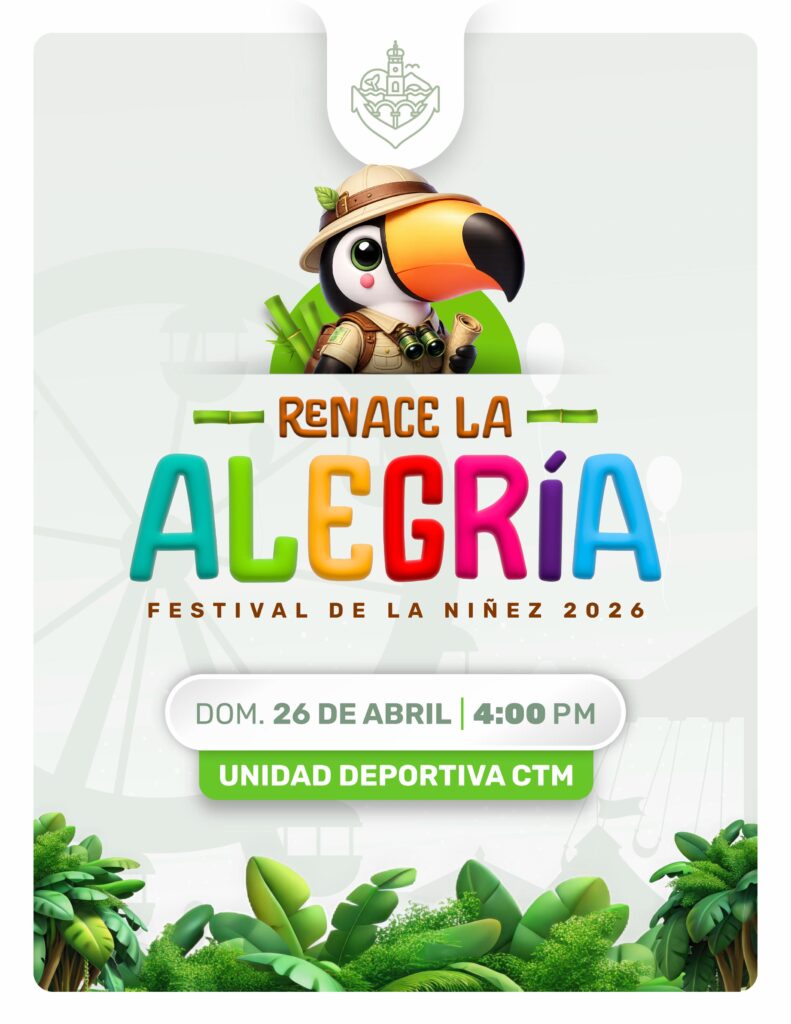 “Renace la Alegría” llenará de sonrisas la Unidad Deportiva CTM