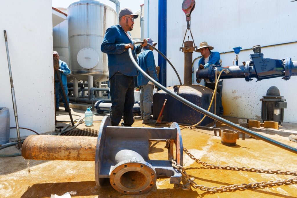 Fortalece SEAPAL producción de agua potable con reparación del Pozo 17